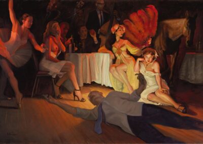 The painting "Dance of the Deadly Nightshade" by Alexander Klingspor