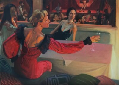 The painting "Passing of Time" by Alexander Klingspor