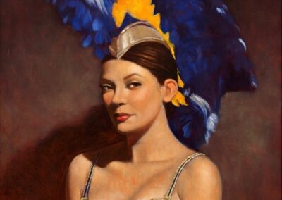 Painting Kaitana by Alexander Klingspor